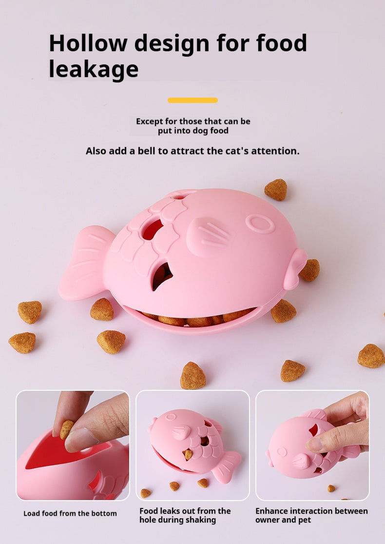 Fish-Shaped Dispenser Toy