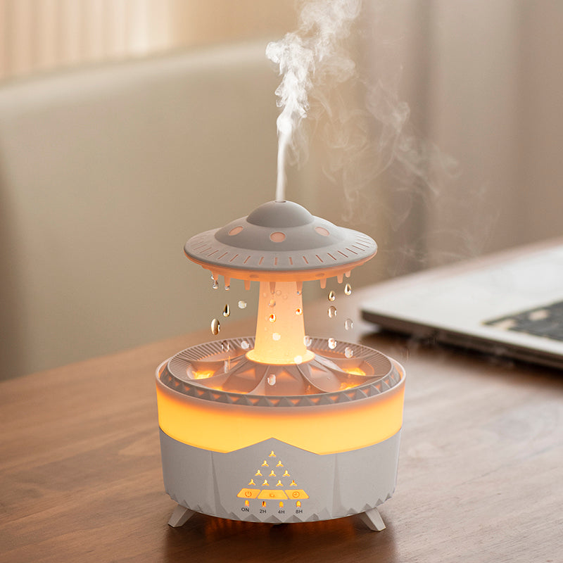 Raining Humidifier UFO Raindrop Ultrasonic Humidifier