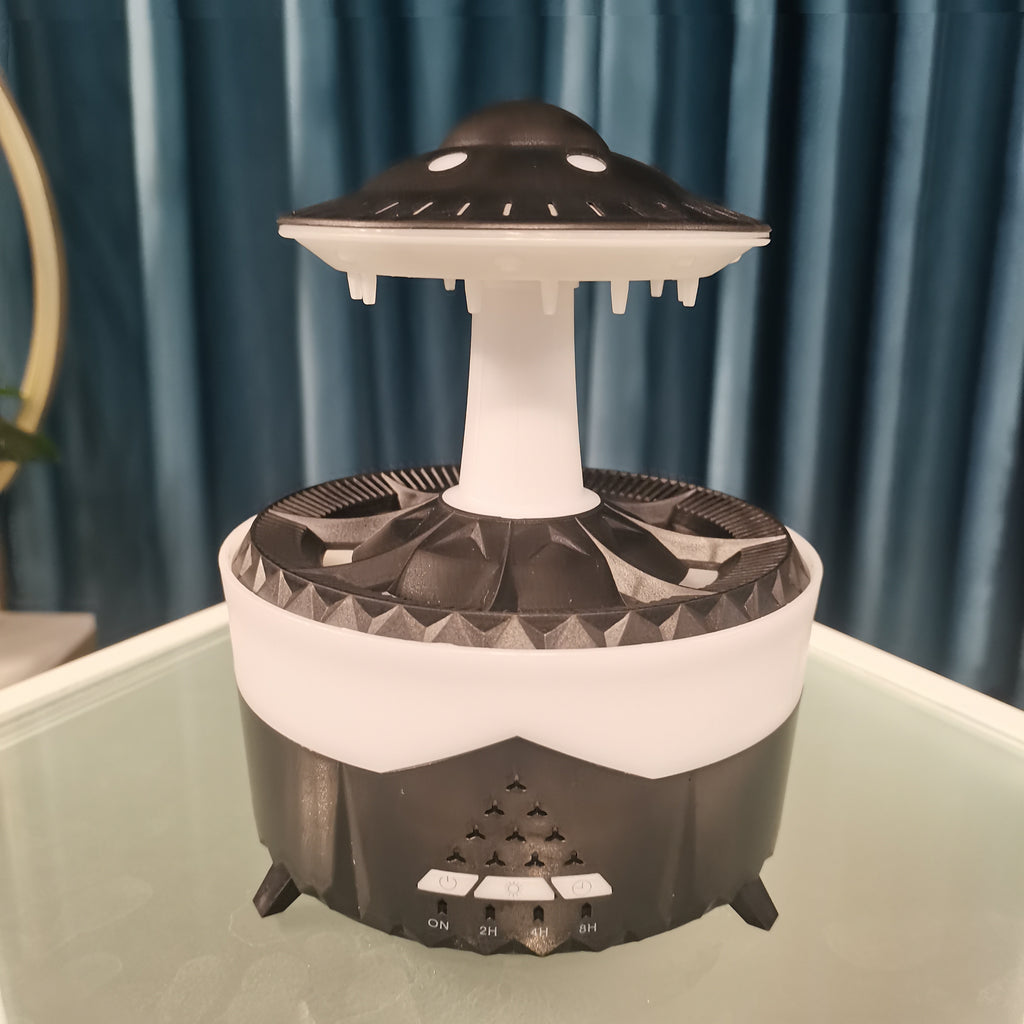 Raining Humidifier UFO Raindrop Ultrasonic Humidifier