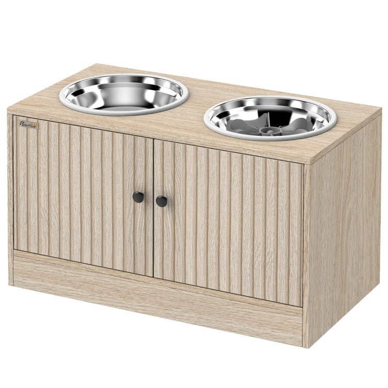 Elevated Stainless Steel Bowl