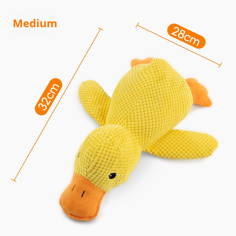 Dog Calming Duck Stuffed Pillow Toy