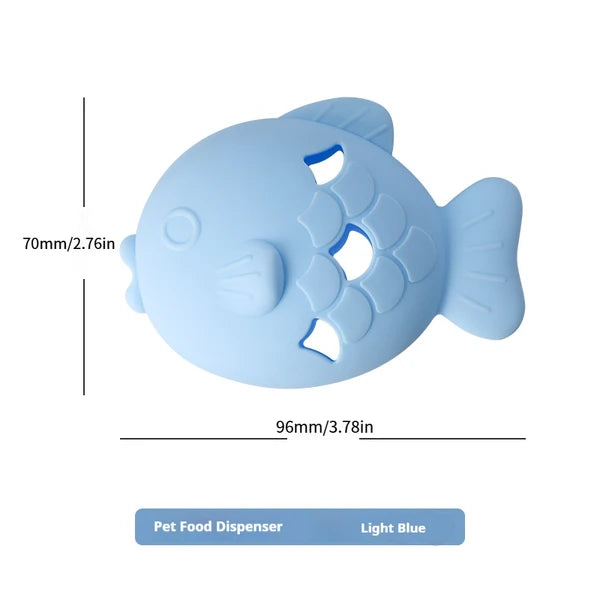 Fish-Shaped Dispenser Toy