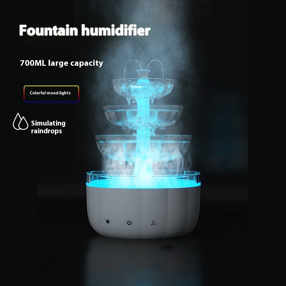 Xiaohe Fountain Water Drop Humidifier Aroma Diffuser
