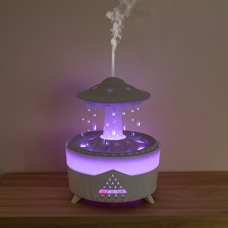 Raining Humidifier UFO Raindrop Ultrasonic Humidifier