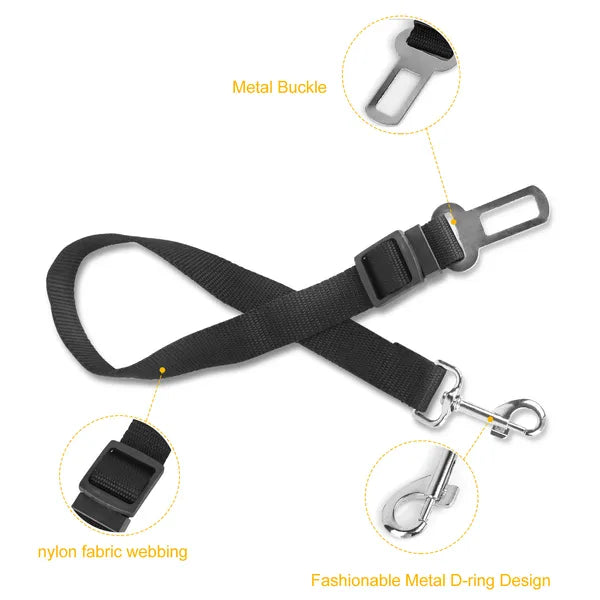 2Pcs Pet Dog Belt Leash