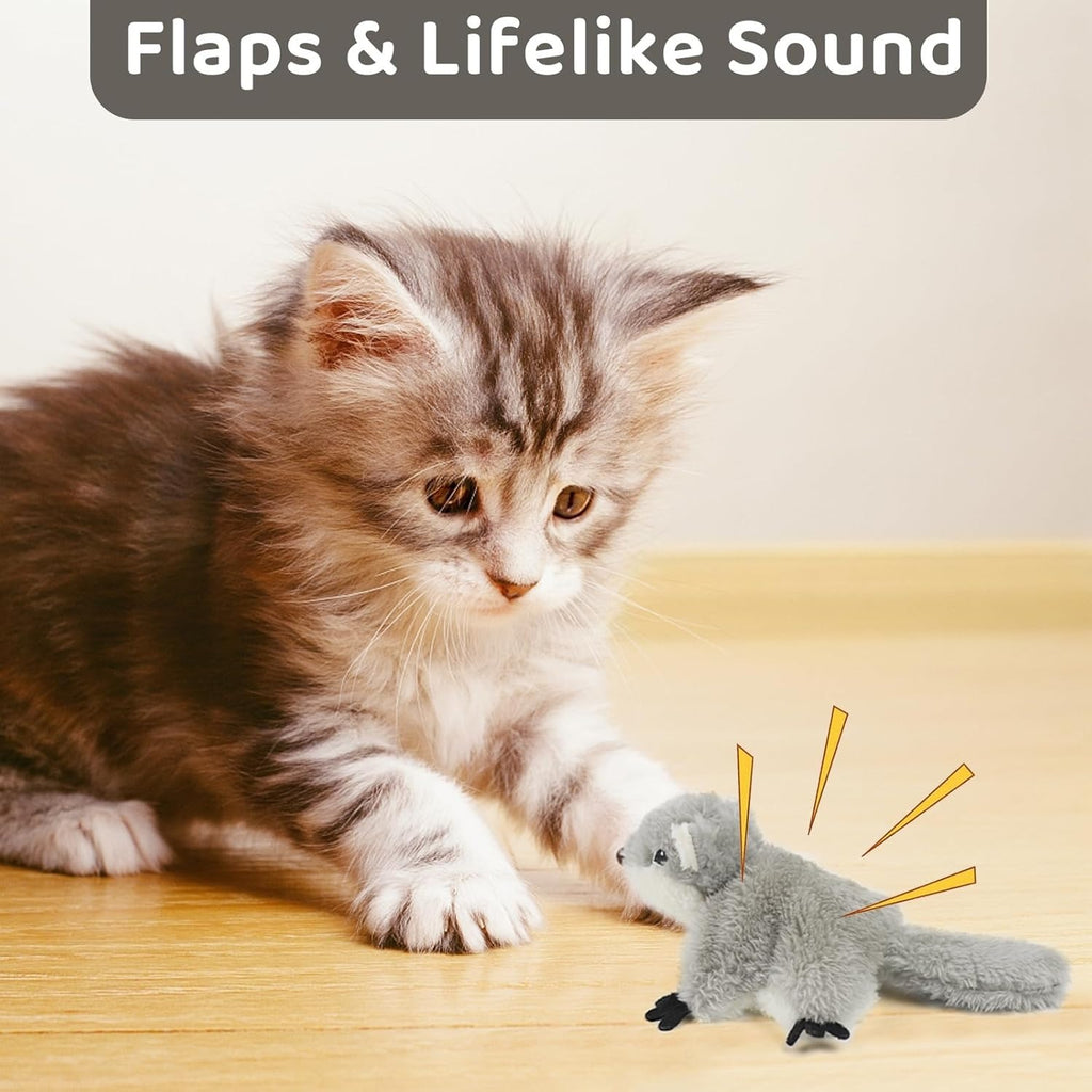 Interactive Rechargeable Squirrel Toy