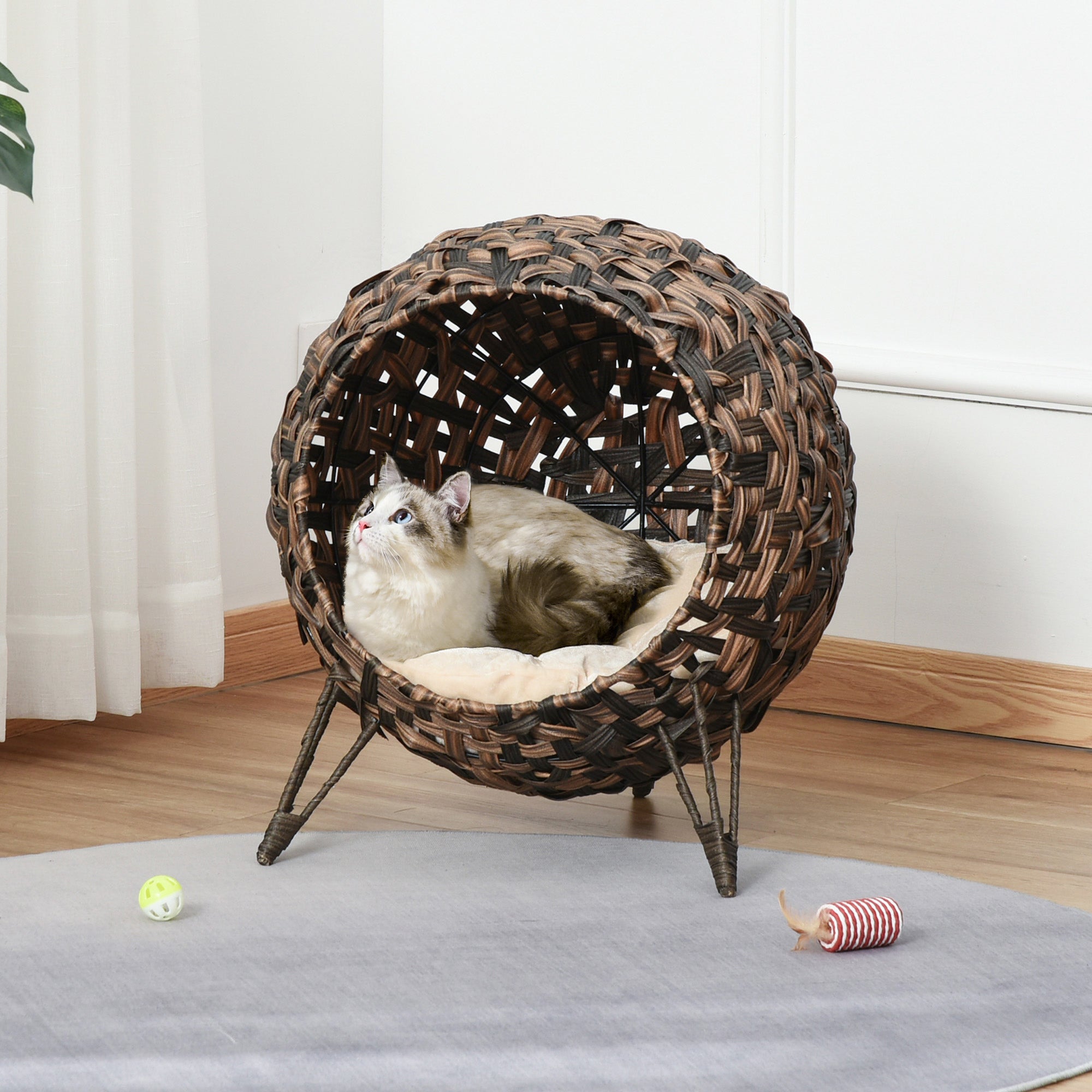Weaved Cat Bed Hand-woven