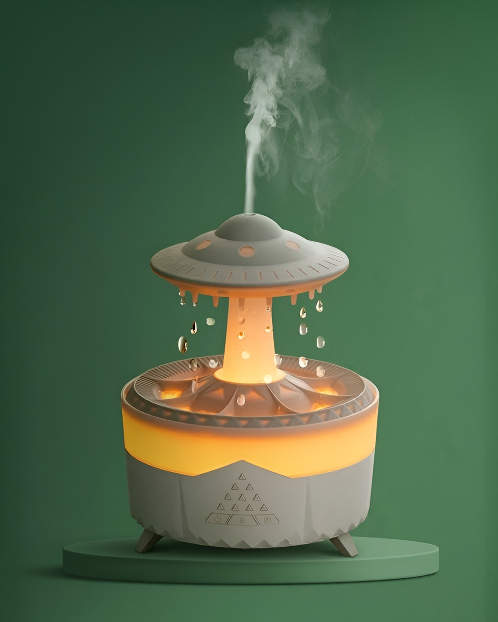 Raining Humidifier UFO Raindrop Ultrasonic Humidifier