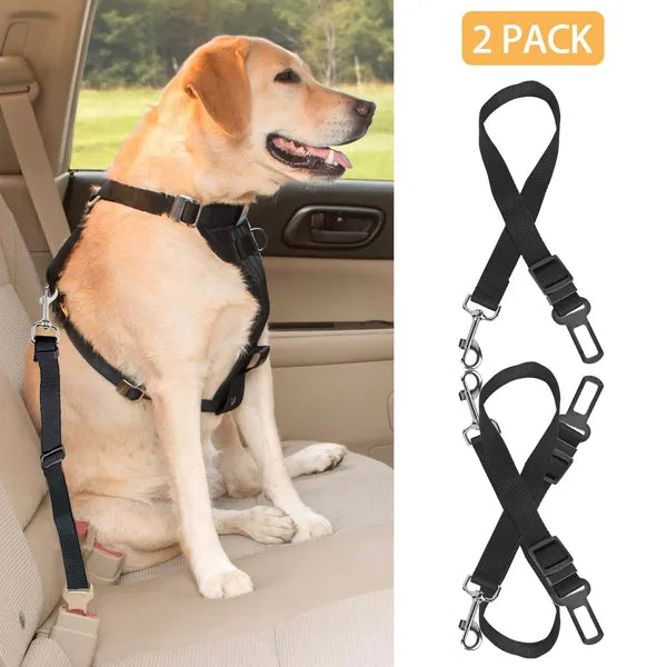 2Pcs Pet Dog Belt Leash