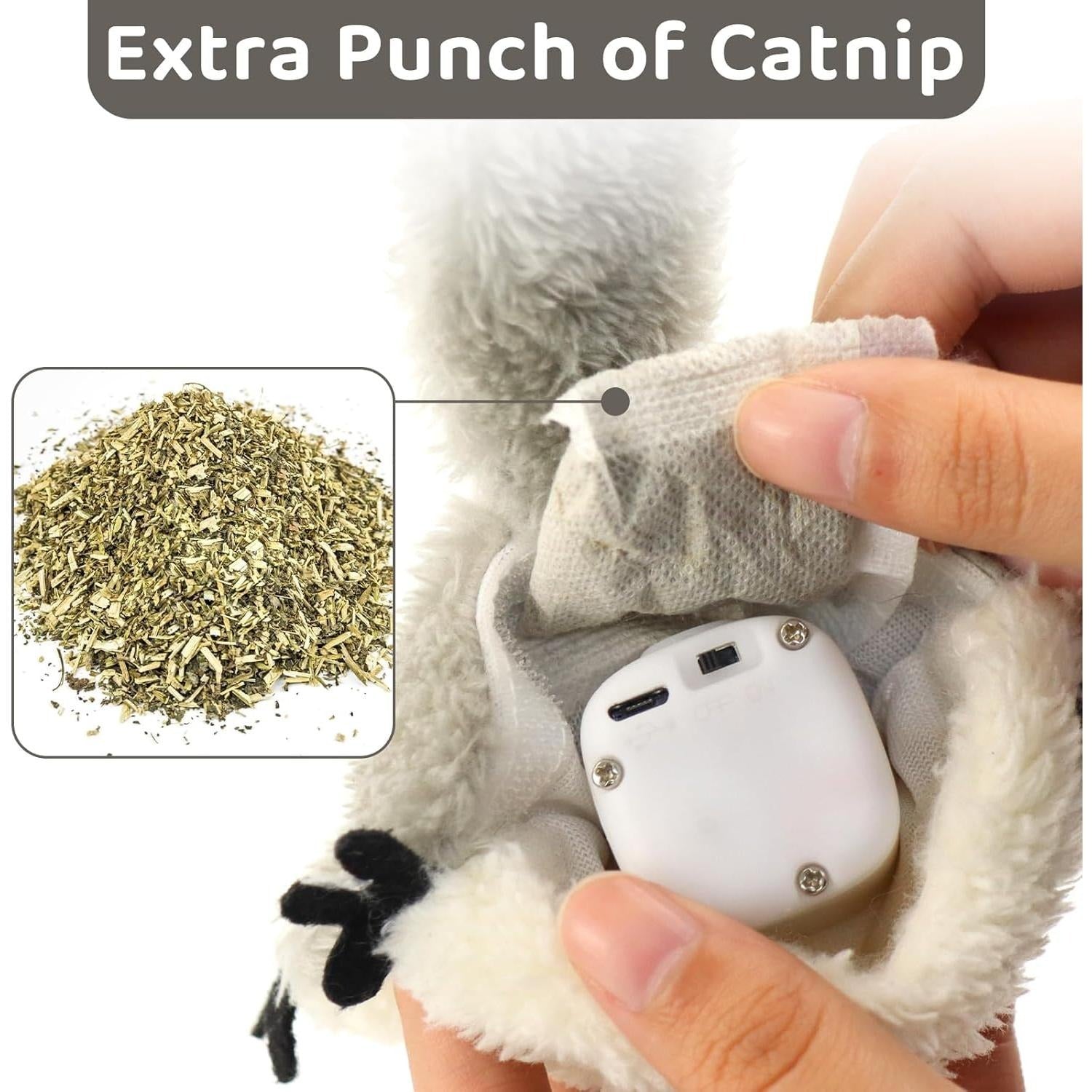 Interactive Rechargeable Squirrel Toy