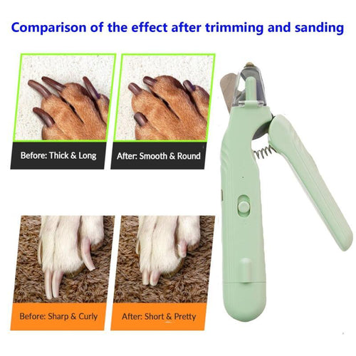 2 In 1 Pet Nail Clippers ,Trimmer