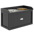 Pet Feeding Station with Storage