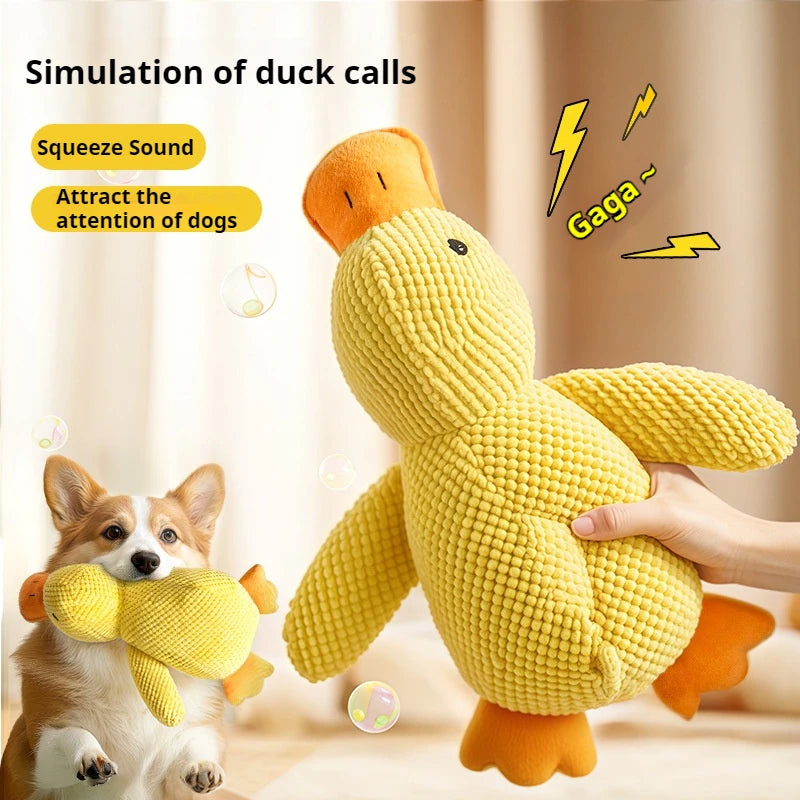 Dog Calming Duck Stuffed Pillow Toy