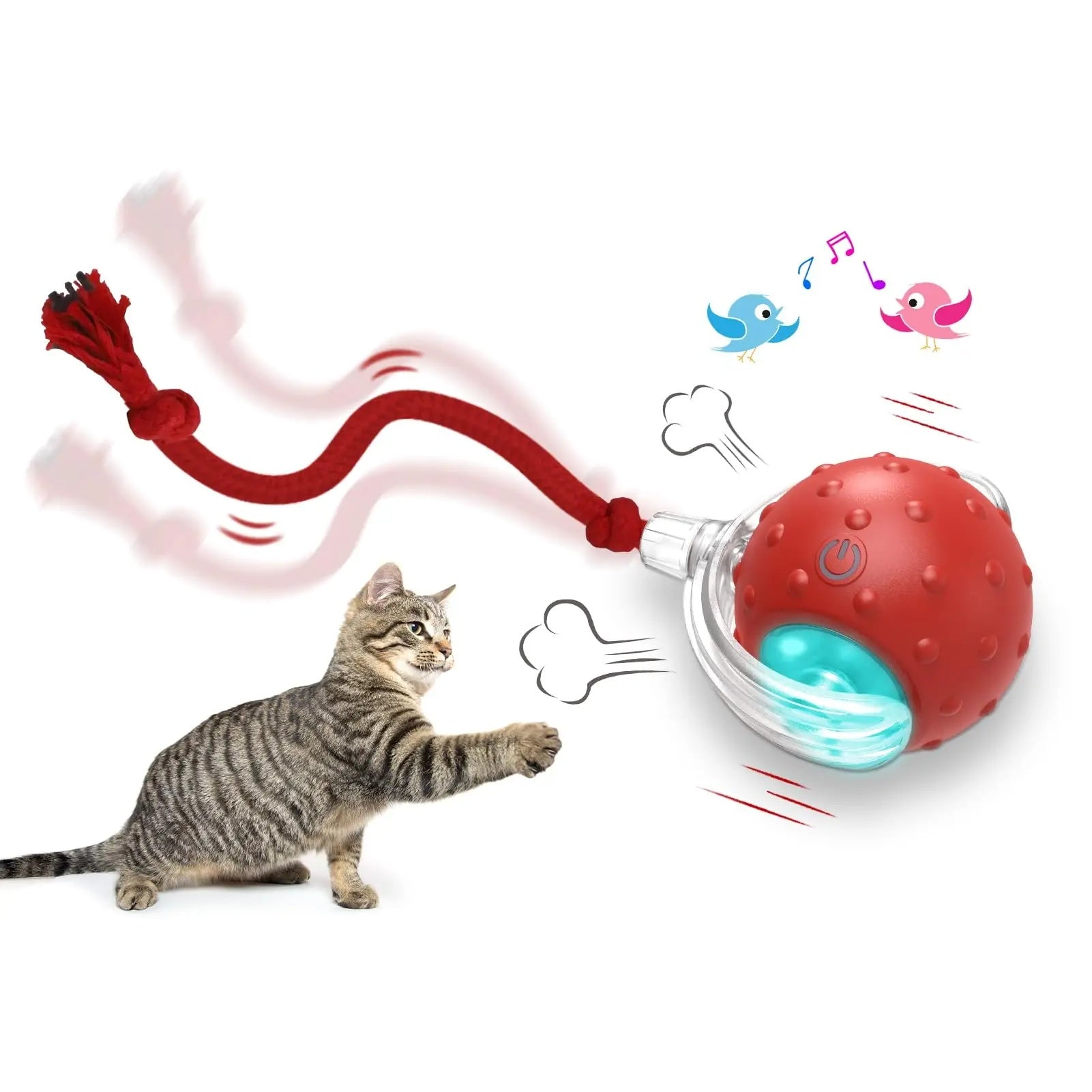 Interactive Rolling Toy Ball